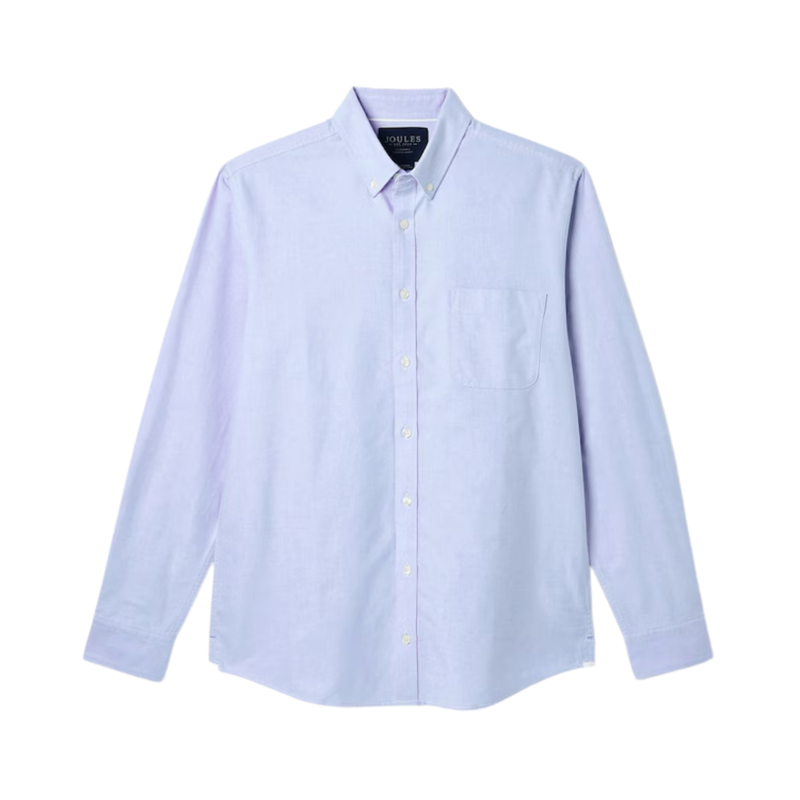 Joules Mens' Oxford Classic Fit Shirt - Blue-8