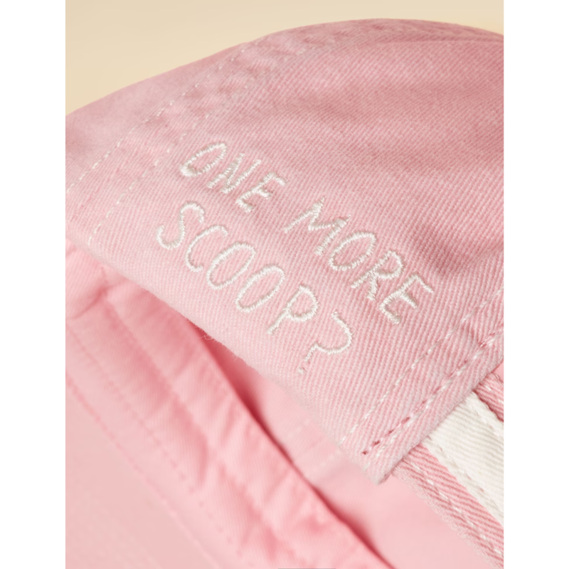 Joules Girls' Daley Icecream Baseball Cap - Pink-3