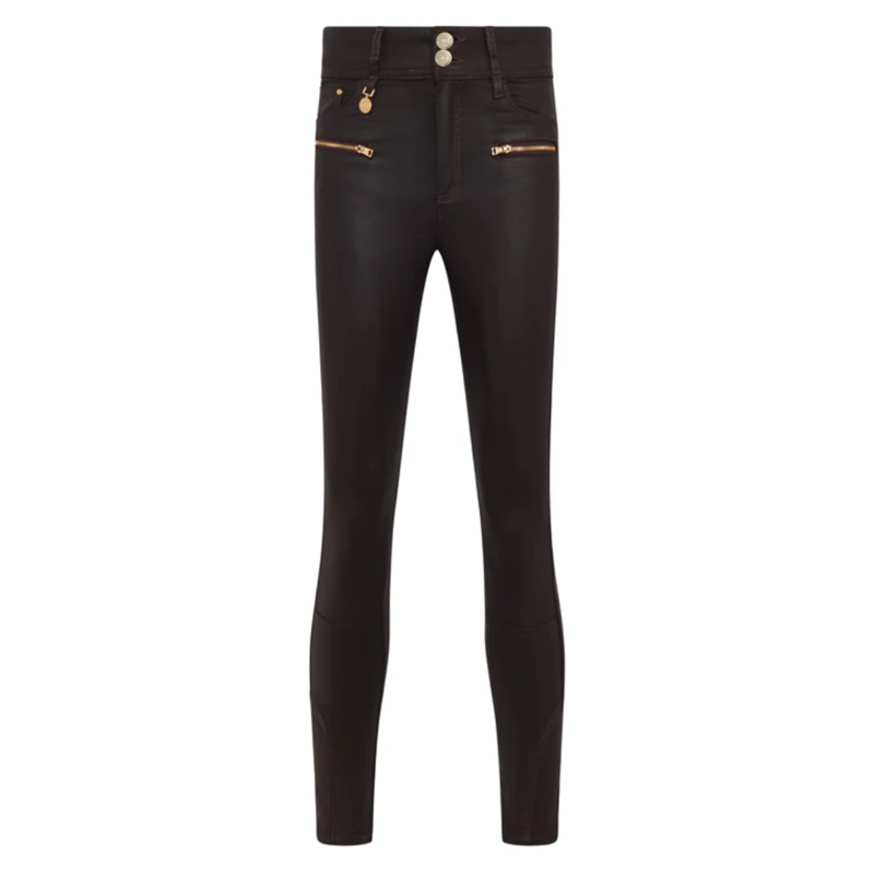 Holland Cooper Biker Jean - Chocolate-4