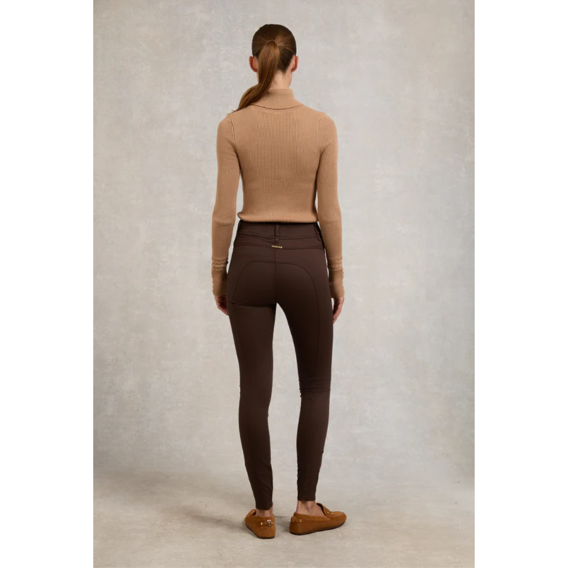 Holland Cooper Biker Jean - Chocolate-3