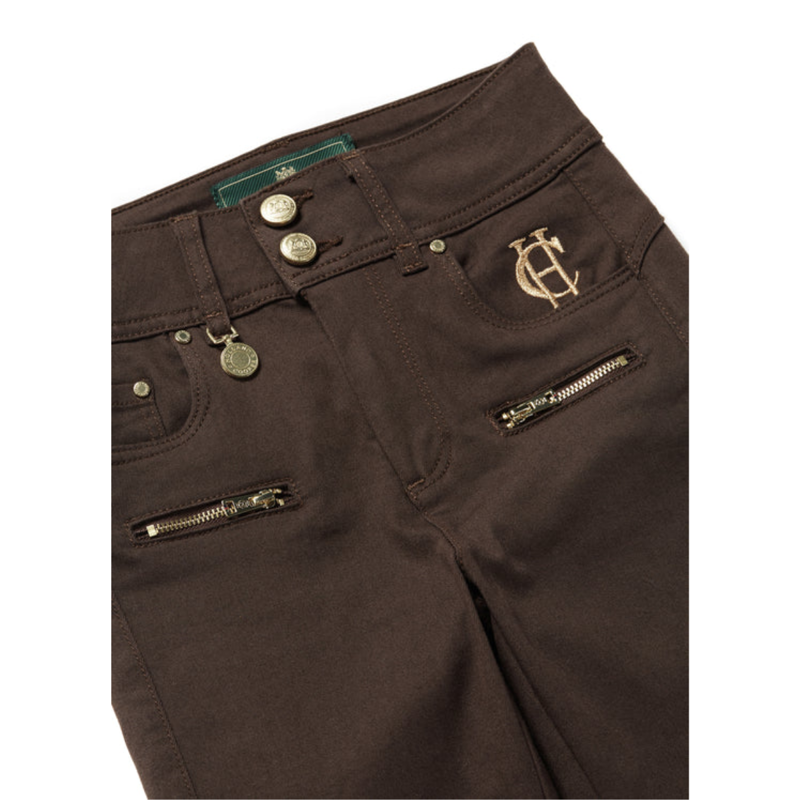 Holland Cooper Biker Jean - Chocolate-7