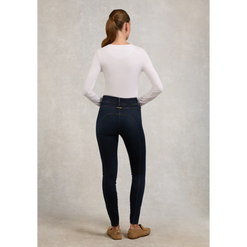 Holland Cooper Biker Jean - Deep Indigo-3