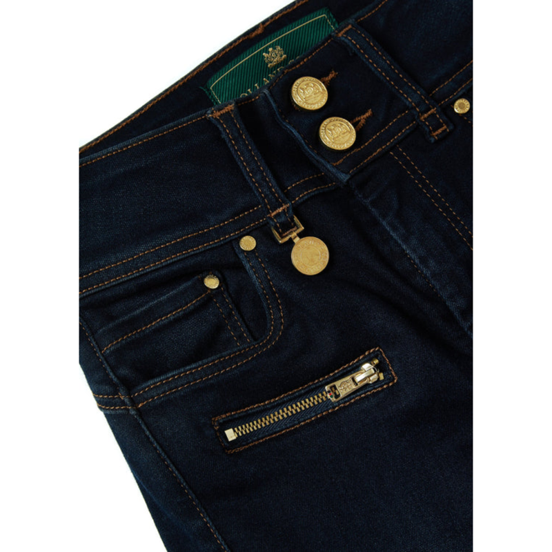 Holland Cooper Biker Jean - Deep Indigo-7