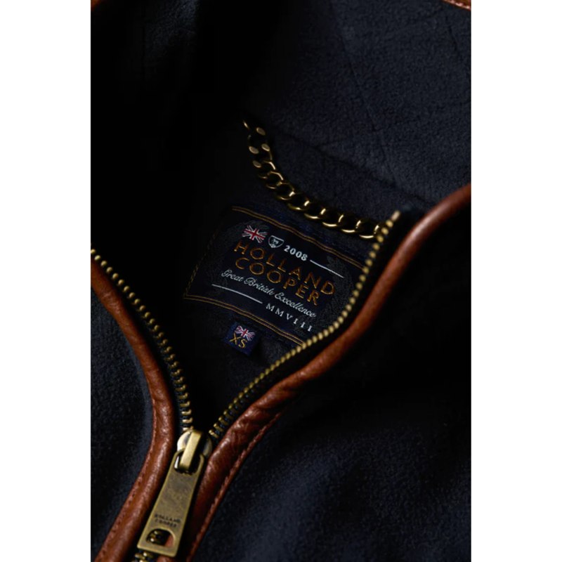 Holland Cooper Country Longline Fleece - Ink Navy-6