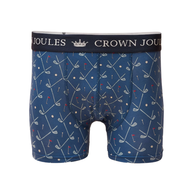 Joules Men's Crown Joules Pack of Two Underwear - Red/Blue-1