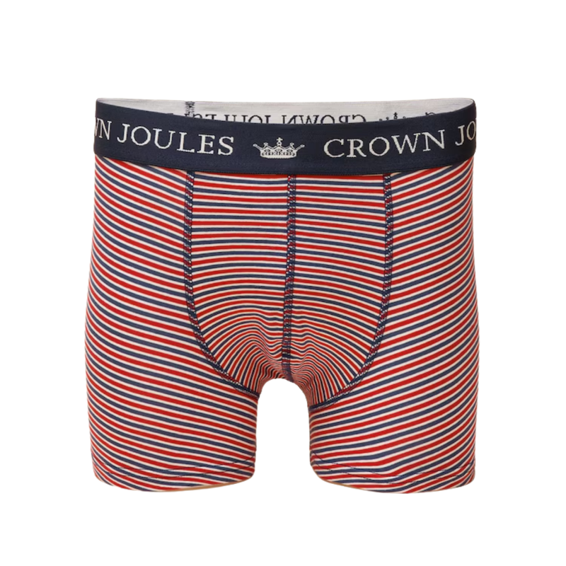 Joules Men's Crown Joules Pack of Two Underwear - Red/Blue-2