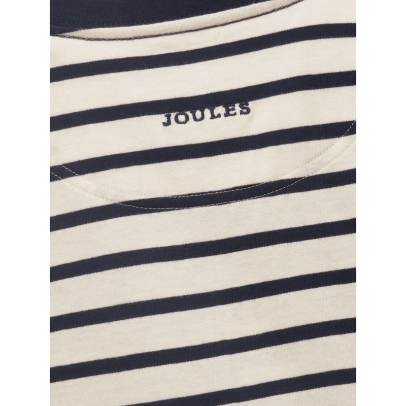 Joules Boys' Finlay Jonty Fox Long Sleeve Top - Cream/Navy-4