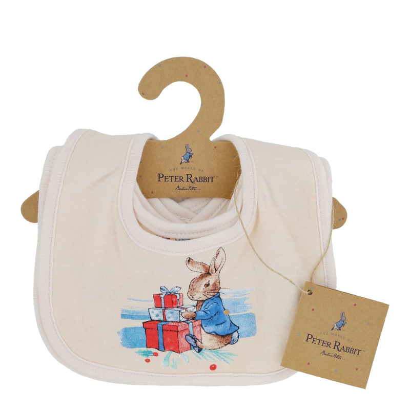 Peter Rabbit Christmas Bibs Set of 3-4