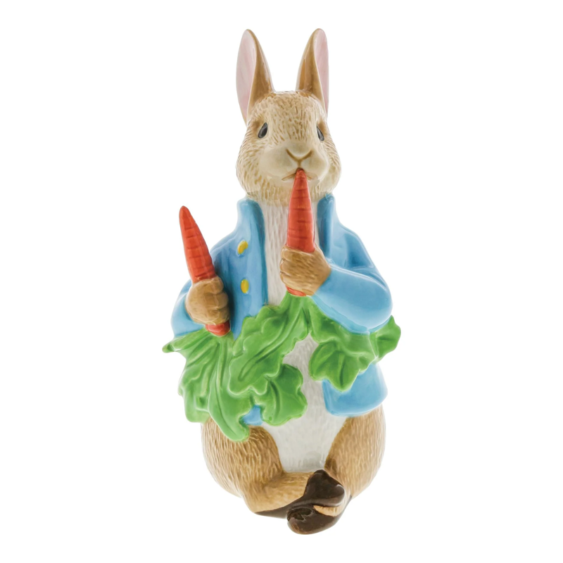 Peter Rabbit with Radishes Porcelain Figurine - Limited Edition-1