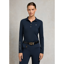 Holland Cooper Chiltern Long Sleeve Polo Shirt - Ink Navy