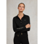 Holland Cooper Chiltern Long Sleeve Polo Shirt - Black