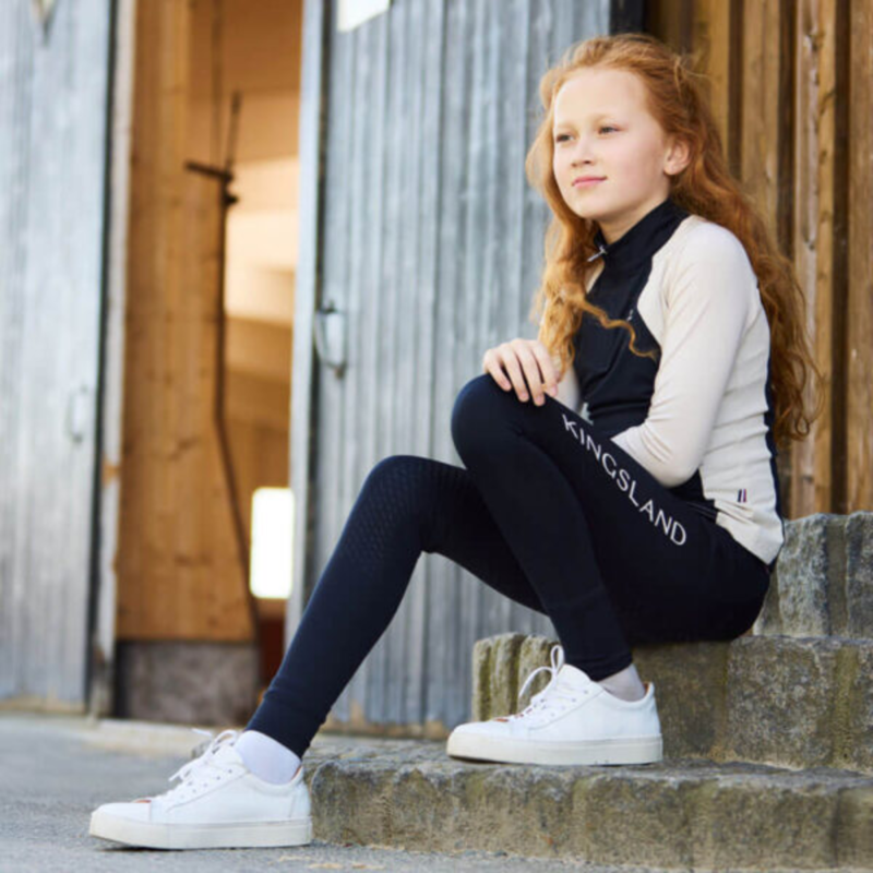Kingsland KLLinda Junior Training Shirt - Navy-2