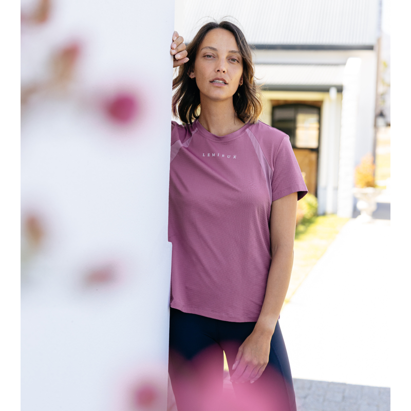 LeMieux Sports T-Shirt - Mallow-3