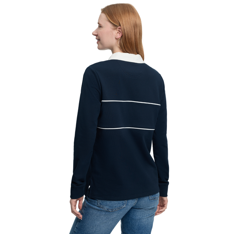 LeMieux Ladies Rochelle Rugby Shirt - Navy-2