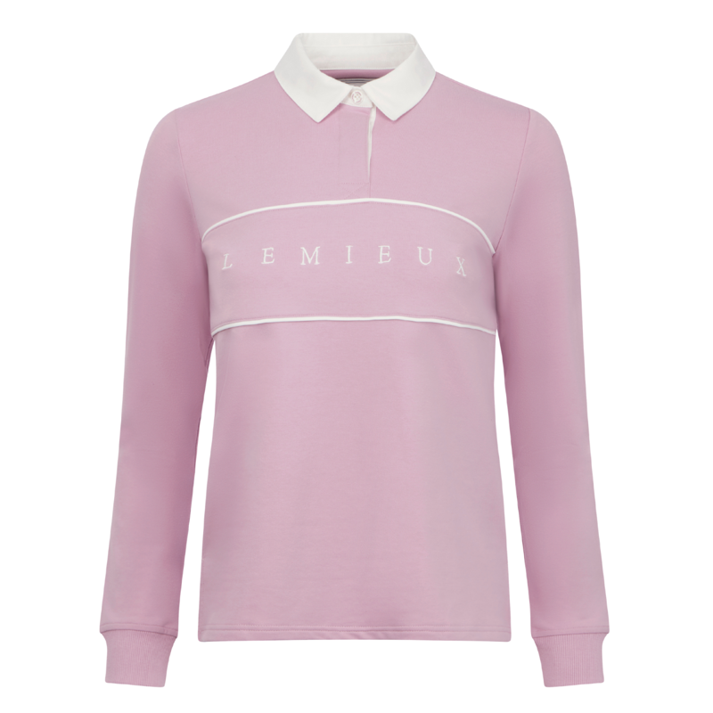 LeMieux Ladies Rochelle Rugby Shirt - Fondant