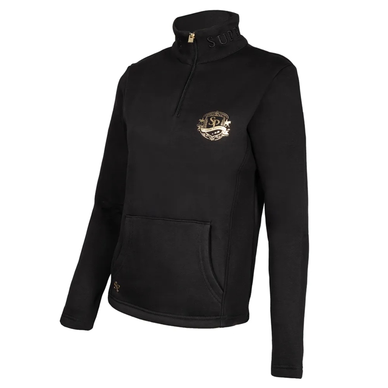 Supreme Products Active Junior Show Rider Sweatshirt - Black/Gold