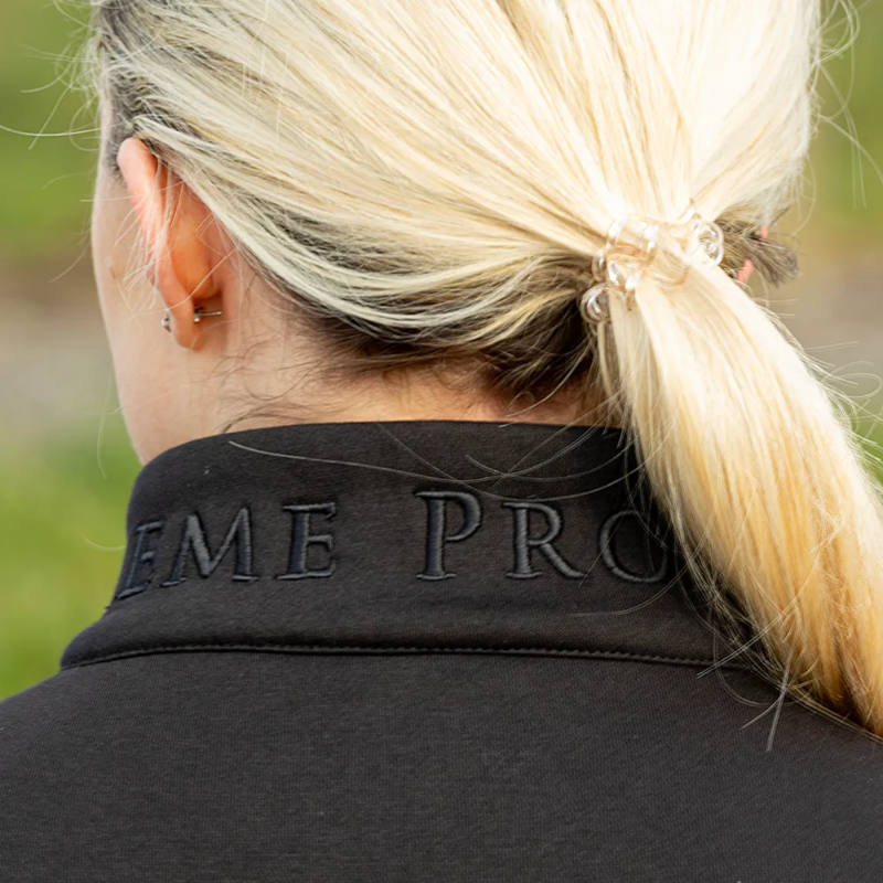 Supreme Products Active Show Rider Sweatshirt - Black/Gold-3