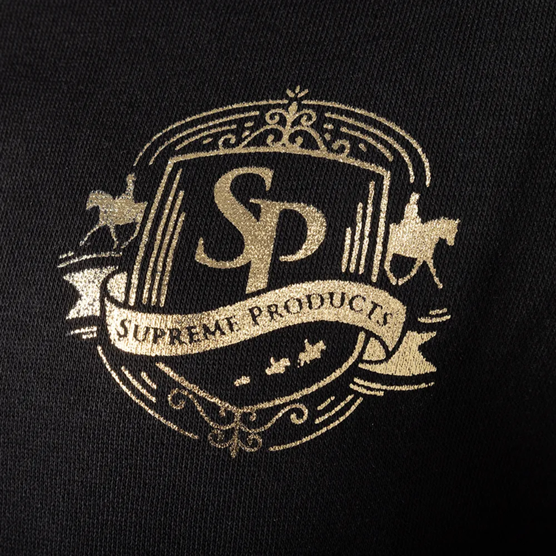 Supreme Products Active Show Rider Sweatshirt - Black/Gold-6