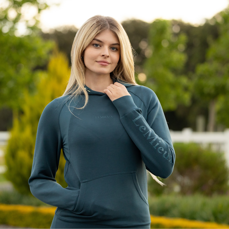 LeMieux Nadine Airflow Hoodie - Jungle-4