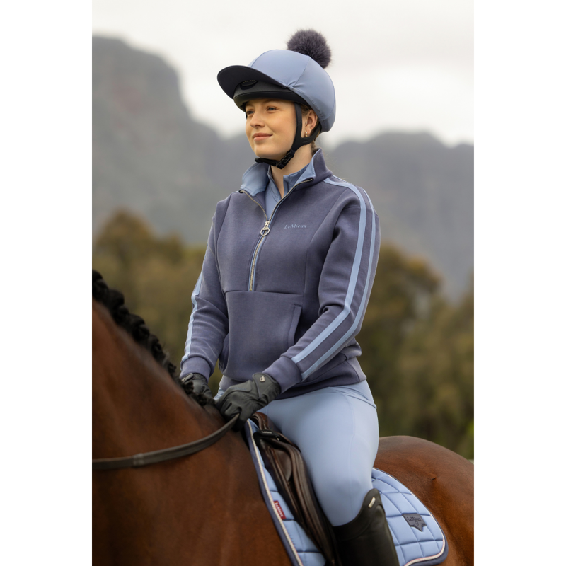 LeMieux Connie Half Zip Sweat - Shadow-5
