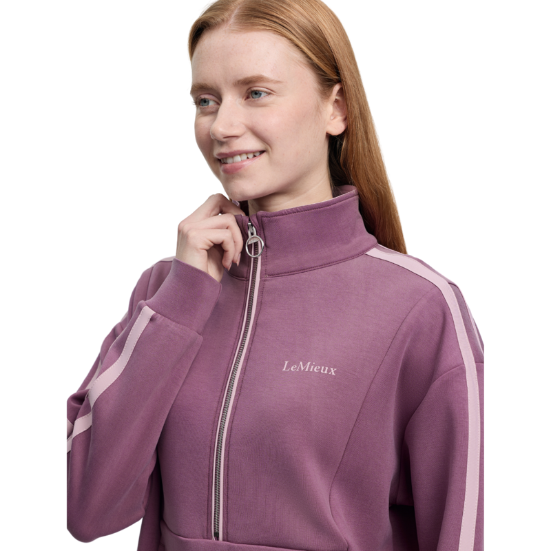 LeMieux Connie Half Zip Sweat - Mallow-3