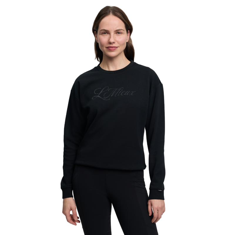 LeMieux Christina Crew Sweat - Black-1