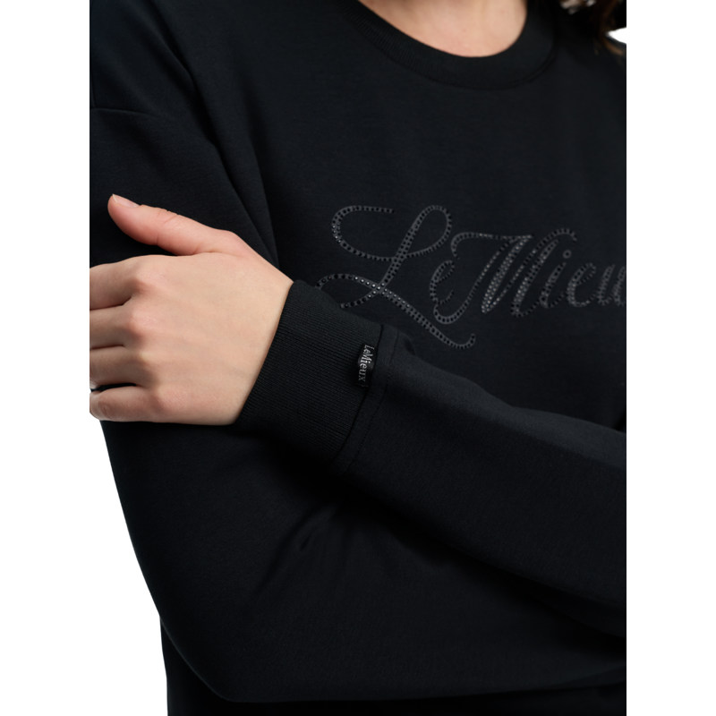 LeMieux Christina Crew Sweat - Black-3