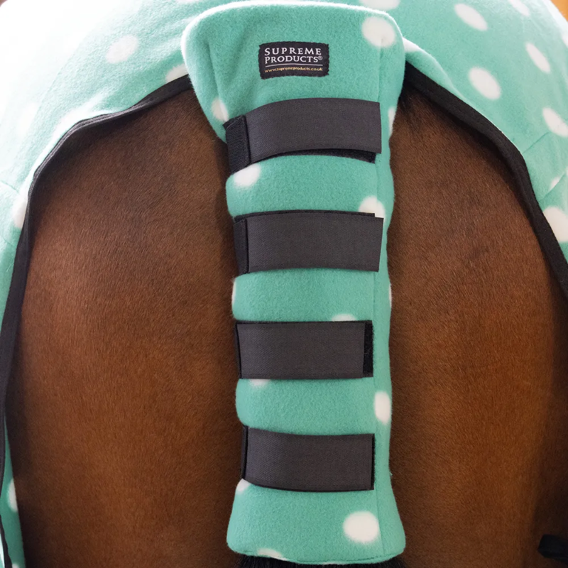 Supreme Products Dotty Fleece Tail Guard - Gorgeous Green