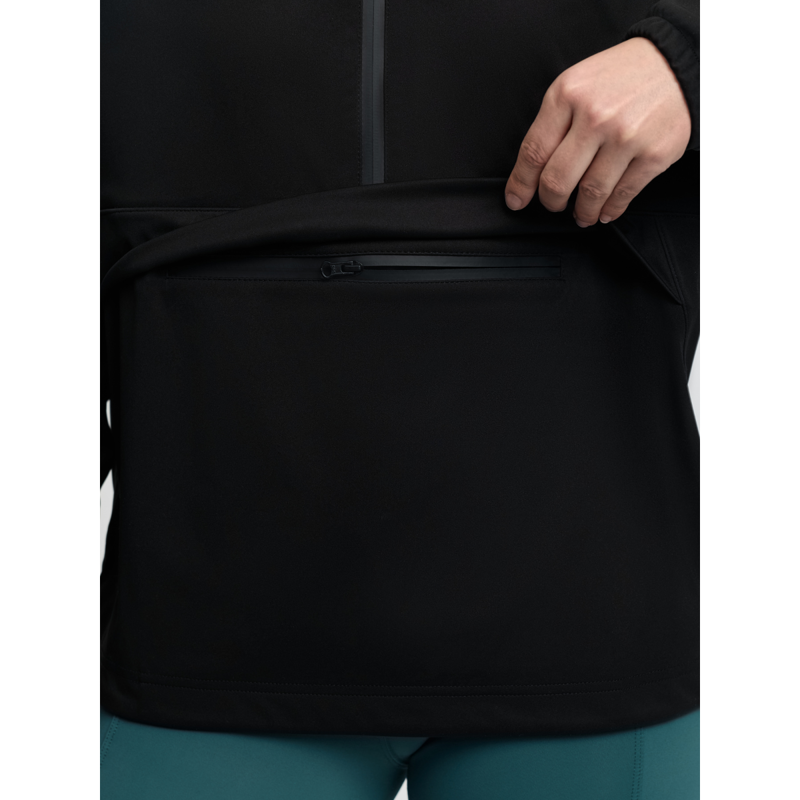 LeMieux Perri Half Zip Waterproof Jacket - Black-4