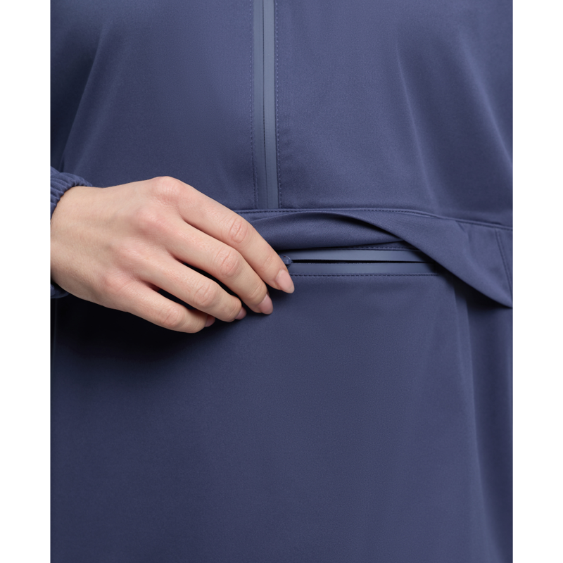 LeMieux Perri Half Zip Waterproof Jacket - Shadow-5