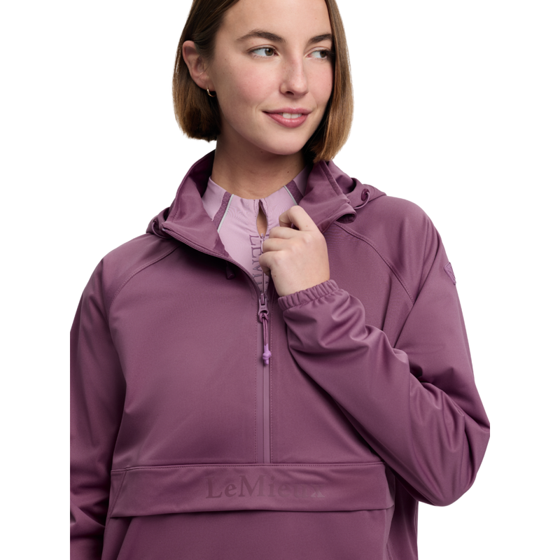 LeMieux Perri Half Zip Waterproof Jacket - Mallow-3