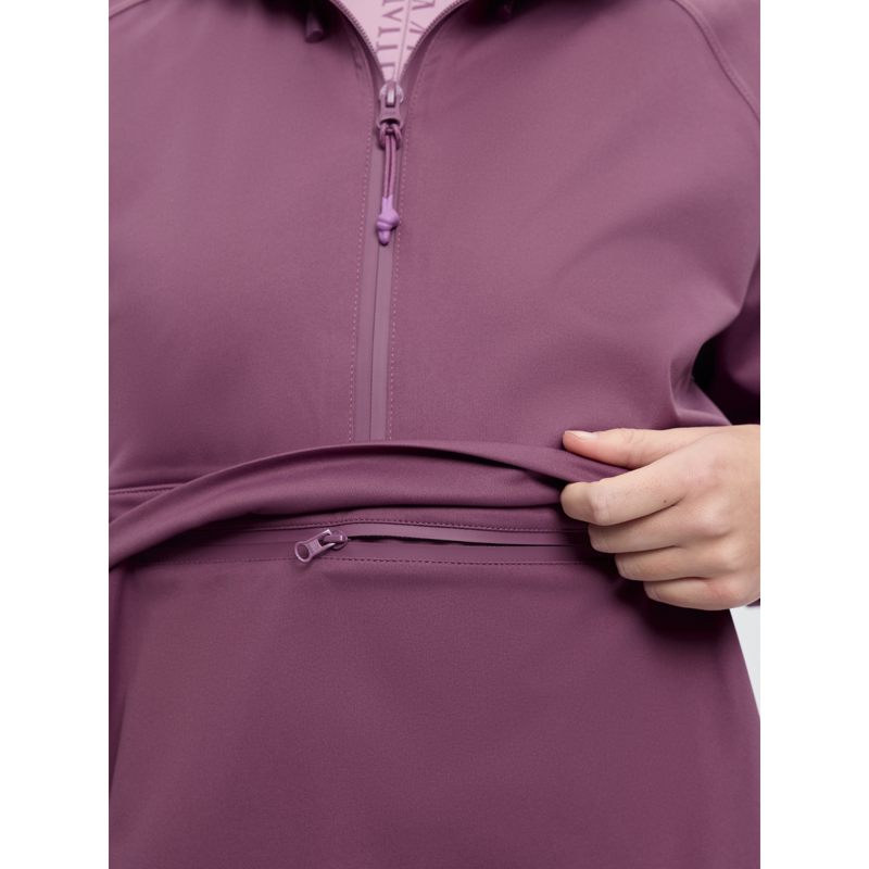 LeMieux Perri Half Zip Waterproof Jacket - Mallow-4