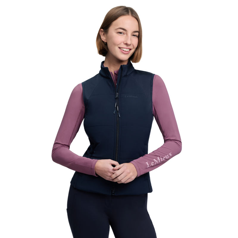 LeMieux Ladies Pamela Gilet - Navy-1
