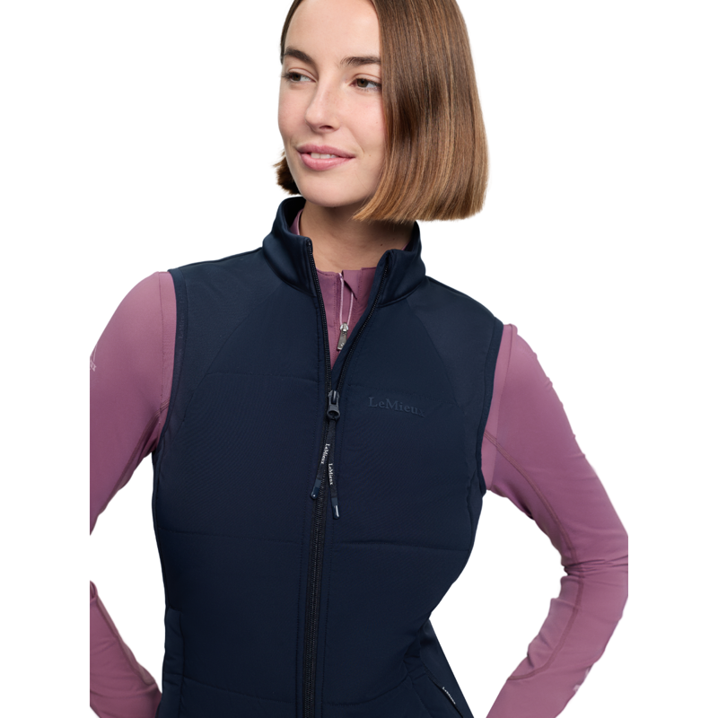 LeMieux Ladies Pamela Gilet - Navy-3