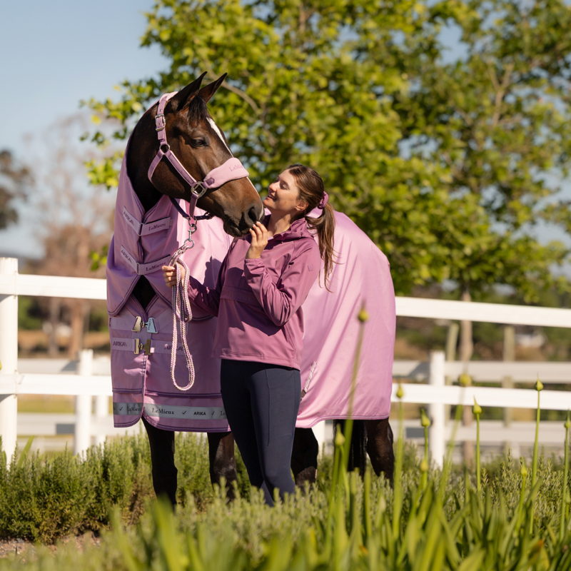 LeMieux Arika Ripstop 50g Turnout Rug - Fondant-9