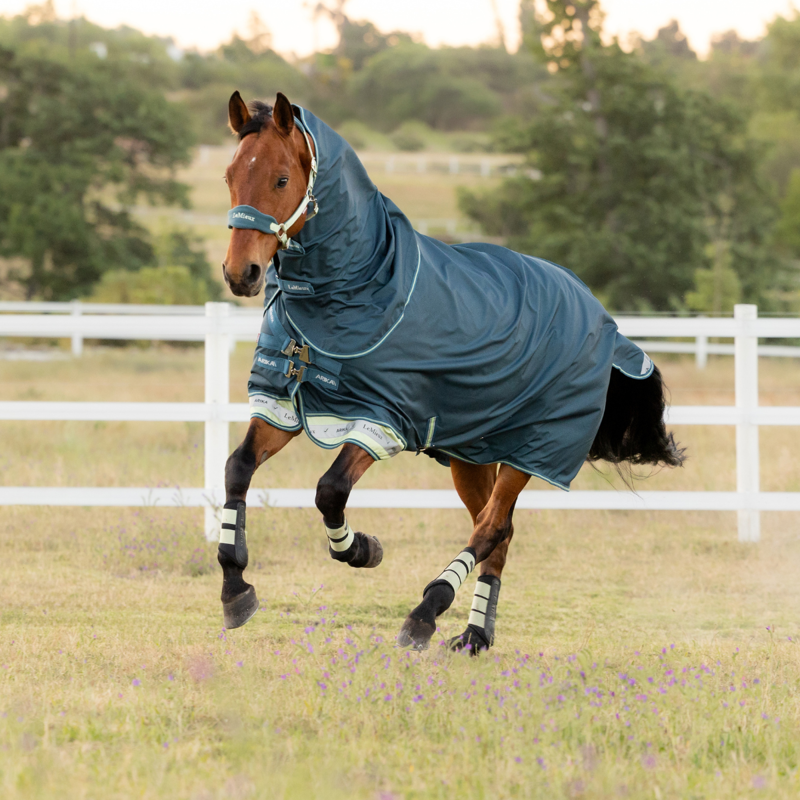LeMieux Arika Ripstop 50g Turnout Rug - Jungle-3