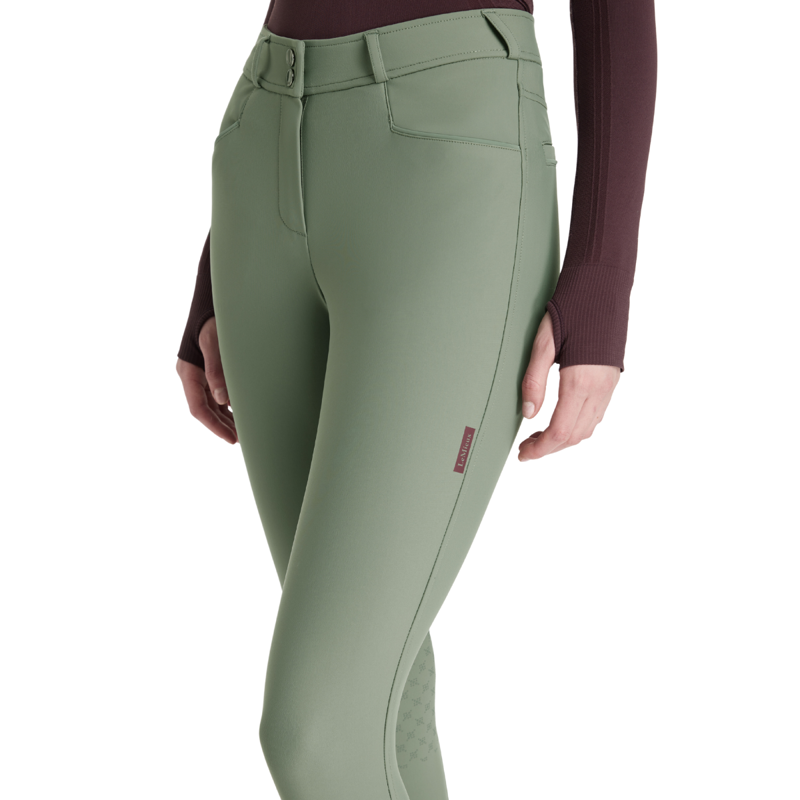 LeMieux Isabelle Knee Grip Breeches - Rosemary-2