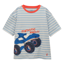 Joules Boys' Archie Applique Graphic T-Shirt - Blue/White