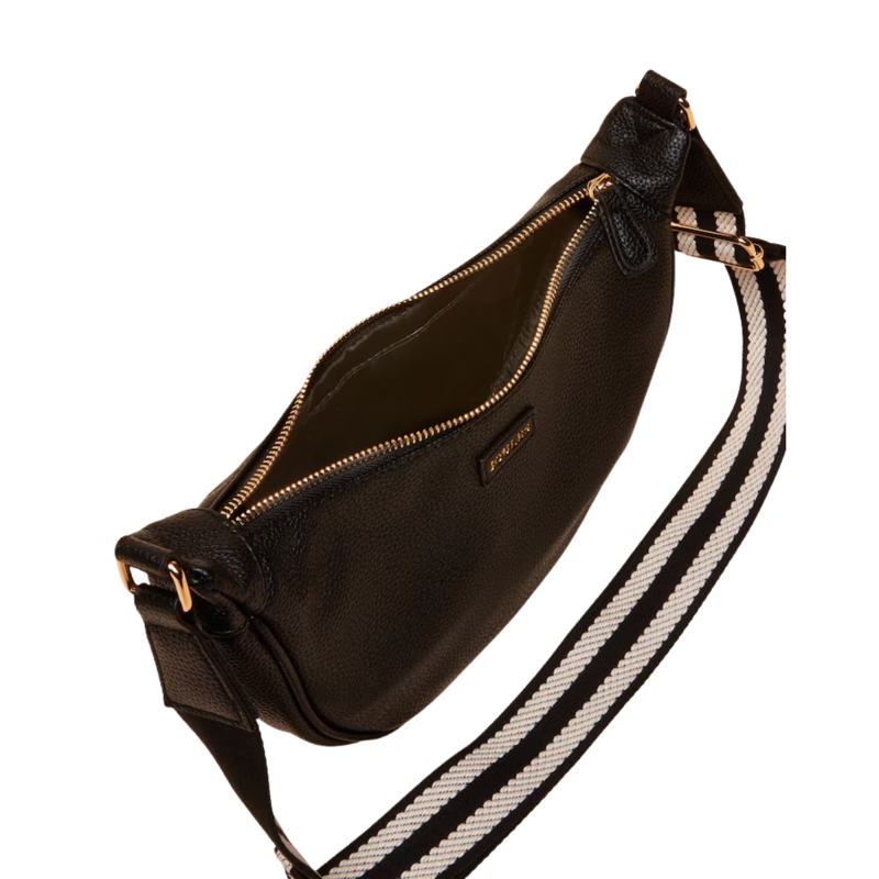 Joules Jade Half Moon Adjustable Cross Body Bag - Black-3