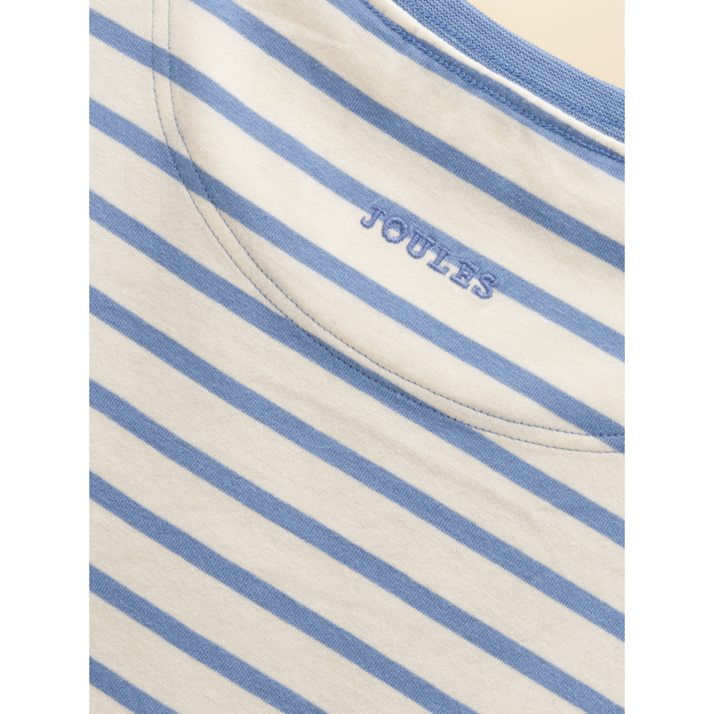 Joules Girls' Astra Applique Cotton T-Shirt - Blue Horse-2