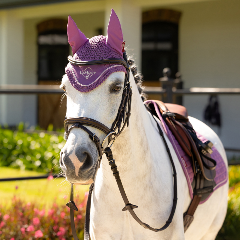 LeMieux Mini Classic Fly Hood - Mallow-1