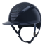 Kask Star Lady Pure Shine Riding Hat Anima Crystals in Passage Blue Montana - Atlantic Blue