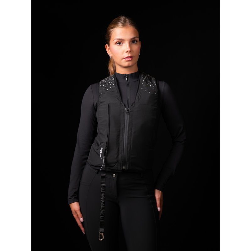 Seaver Safefit Crystal Rain Airbag Vest - Black-9