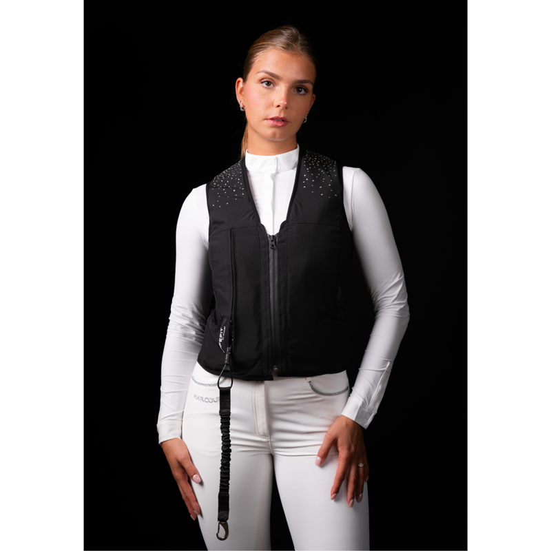 Seaver Safefit Crystal Rain Airbag Vest - Black-6