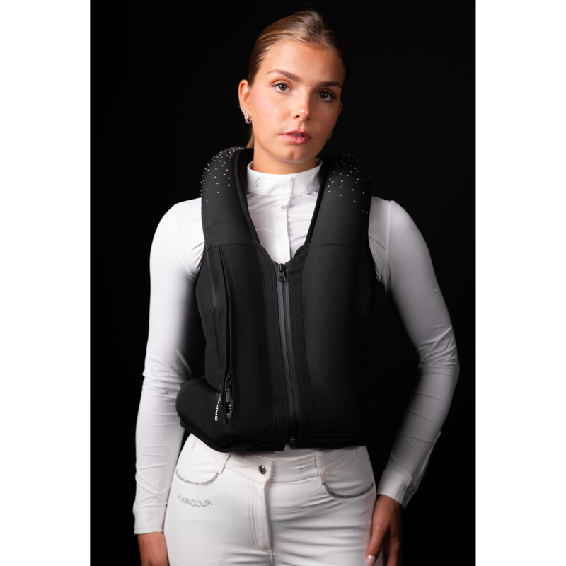 Seaver Safefit Crystal Rain Airbag Vest - Black-5