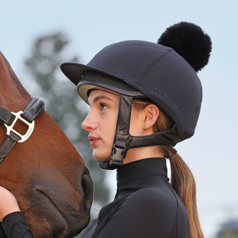 Shires Karben Icon ALX Jockey Skull - Black-10