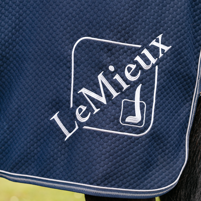 LeMieux Kudos Bamboo Cooler - Navy-3