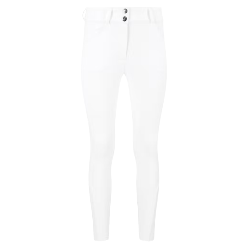 Kentucky Women's Miami Knee Grip Breeches - White-2