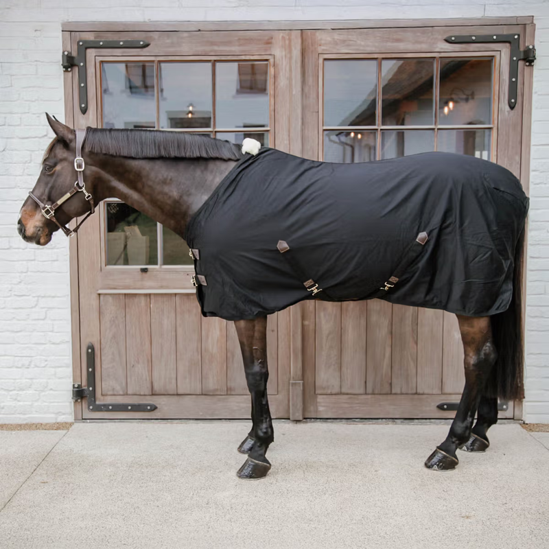 Kentucky Cotton Sheet - Black