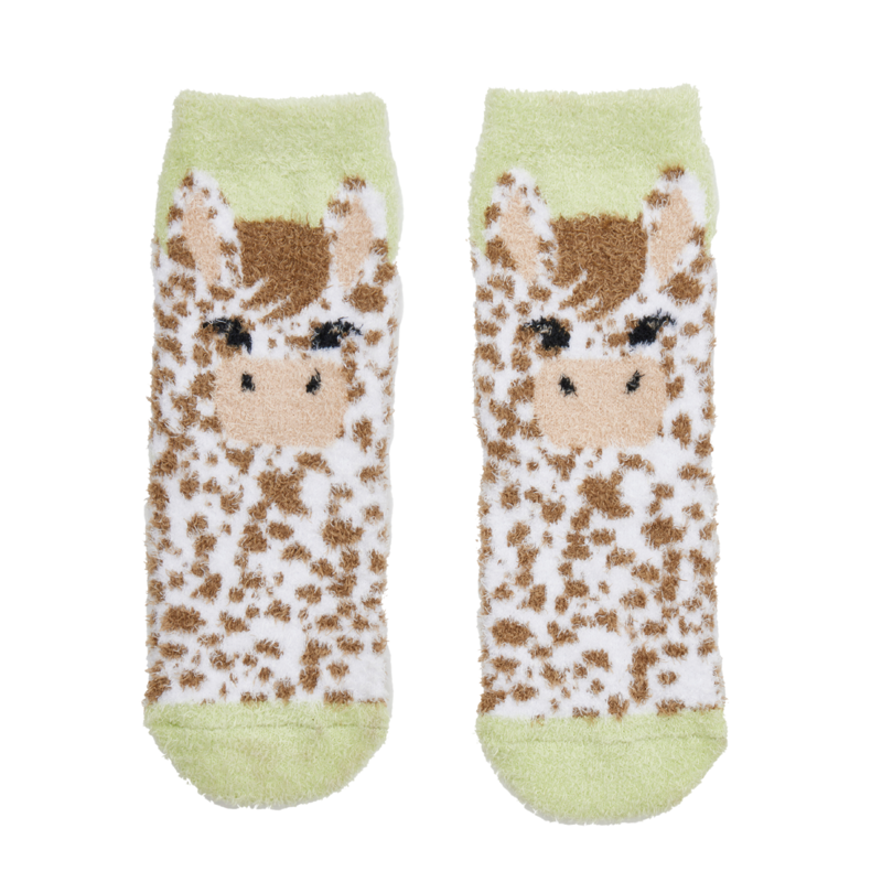 LeMieux Mini Fluffy Character Socks - Montana-2